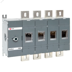 Рубильник 1250A 4P без рукоятки управления TwinBlock EKF EKF tb-s-1250-4p