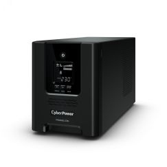 Источник бесперебойного питания line-interactive PR Tower 3000Ва/2700Вт фазы 1/1 2 мин Tower IEC C13, IEC C20 USB, SNMP Cyberpower PR3000ELCDSL