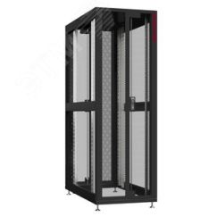 Шкаф серверный 48U 600х1070 передняя дверь: двустворчатая перфорированная IP20. задняя дверь: двустворчатая перфорированная IP20. боковые панели: без. SYSMATRIX NS 6148.9440