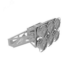 Прожектор светодиодный AirQub Sport 420Вт 5000К 20 град. DALI Вартон V1-P1-702X3-04D19-6542050