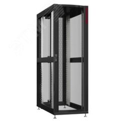 Шкаф серверный 45U 800х1200 передняя дверь: одностворчатая перфорированная IP20. задняя дверь: двустворчатая перфорированная IP20. боковые панели: без SYSMATRIX NS 8245.9340
