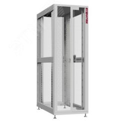 Шкаф серверный 45U 800х1200 передняя дверь: двустворчатая перфорированная IP20. задняя дверь: одностворчатая перфорированная IP20. боковые панели: без SYSMATRIX NS 8245.7430