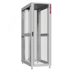 Шкаф серверный 48U 600х1200 передняя дверь: одностворчатая перфорированная IP20. задняя дверь: двустворчатая перфорированная IP20. боковые панели: без SYSMATRIX NS 6248.7340
