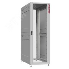 Шкаф серверный 45U 800х1200 передняя дверь: одностворчатая перфорированная IP20. задняя дверь: без. боковые панели: глухой металл. цвет: серый RAL7035 SYSMATRIX NS 8245.7301