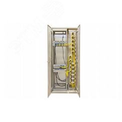 Шкаф комбинированный с органайзерами правый 19д+10 45U 900х600х2200 мм ВОКС-Ф-9645П-О ССД 130501-00078