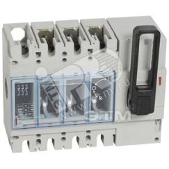 Выключатель нагрузки DPX-IS630 3п 400A фронтальная ручка LEGRAND 026672