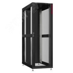Шкаф серверный 48U 600х1070 передняя дверь: одностворчатая перфорированная IP20. задняя дверь: одностворчатая глухой металл IP51. боковые панели: без. SYSMATRIX NS 6148.9320