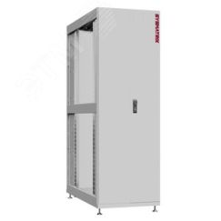 Шкаф серверный 48U 600х1070 передняя дверь: двустворчатая глухой металл IP51. задняя дверь: одностворчатая глухой металл IP51. боковые панели: без. цв SYSMATRIX NS 6148.7520