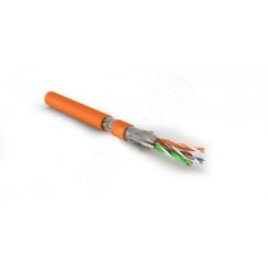 Кабель SFTP4-C7-P26-IN-LSZH-OR-500 (500 м) витая параэкранированная S/FTPкат.7 Hyperline 445155