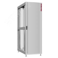 Шкаф серверный 42U 800х1070 передняя дверь: одностворчатая глухой металл IP51. задняя дверь: двустворчатая перфорированная IP20. боковые панели: без.  SYSMATRIX NS 8142.7240