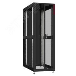 Шкаф серверный 42U 800х1070 передняя дверь: двустворчатая перфорированная IP20. задняя дверь: одностворчатая глухой металл IP51. боковые панели: без.  SYSMATRIX NS 8142.9420