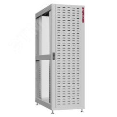 Шкаф серверный 45U 600х1200 передняя дверь: протект IP41. задняя дверь: одностворчатая перфорированная IP20. боковые панели: без. цвет: серый RAL7035  SYSMATRIX NS 6245.7630