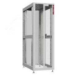 Шкаф серверный 42U 800х1070 передняя дверь: двустворчатая перфорированная IP20. задняя дверь: одностворчатая глухой металл IP51. боковые панели: без.  SYSMATRIX NS 8142.7420