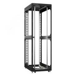 Шкаф серверный 42U 800х1200 передняя дверь: без. задняя дверь: без. боковые панели: без. цвет: черный RAL9005  SYSMATRIX EX 8242.9000