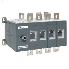 Рубильник 800A 4P реверсивный без рукоятки управления TwinBlock EKF EKF tb-s-800-4p-rev