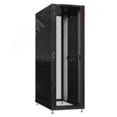 Шкаф серверный 42U 600х1200 передняя дверь: одностворчатая перфорированная IP20. задняя дверь: без. боковые панели: глухой металл. цвет: черный RAL900 SYSMATRIX NS 6242.9301