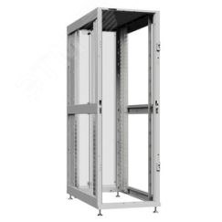 Шкаф серверный 48U 600х1200 передняя дверь: без. задняя дверь: двустворчатая перфорированная IP20. боковые панели: без. цвет: серый RAL7035  SYSMATRIX NS 6248.7040