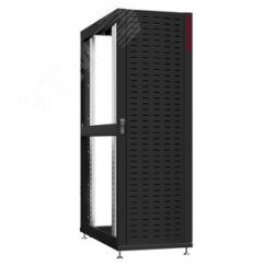 Шкаф серверный 42U 800х1200 передняя дверь: протект IP41. задняя дверь: без. боковые панели: без. цвет: черный RAL9005  SYSMATRIX NS 8242.9600