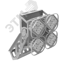 Прожектор светодиодный AirQub Sport TV 280 Вт 5700 К 10 град Вартон V1-P0-702X2-04L27-6528057