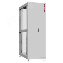 Шкаф серверный 24U 600х1200 передняя дверь: двустворчатая глухой металл IP51. задняя дверь: одностворчатая перфорированная IP20. боковые панели: без.  SYSMATRIX NS 6224.7530