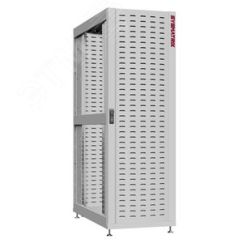 Шкаф серверный 24U 600х1070 передняя дверь: протект IP41. задняя дверь: протект IP41. боковые панели: без. цвет: серый RAL7035  SYSMATRIX NS 6124.7660