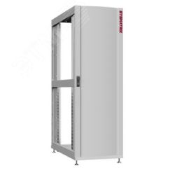 Шкаф серверный 48U 600х1070 передняя дверь: одностворчатая глухой металл IP51. задняя дверь: без. боковые панели: без. цвет: серый RAL7035  SYSMATRIX NS 6148.7200