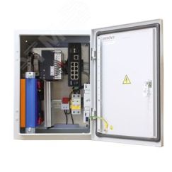 Узел коммутационный 8хPoE, 1хRJ45, 2хSFP, 240 Вт, IP66, 300х400х210 мм OSNOVO OS-34TB1(SW-60812/I)