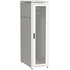 ITK LINEA N Шкаф сетевой 19" 38U 600х1000мм перфорированные двери серый