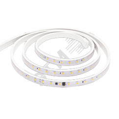 LED лента 14W/m 230V AC 4000K 50m x16mm IP65 SMD3056 72 LED/м (упаковка 50 м), скобы для монтажа в комплекте Вартон VLS-65-014-3056-16-072-40