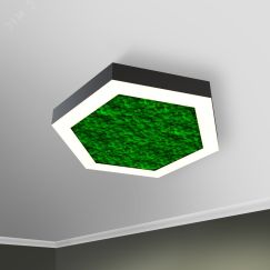 Светильник светодиодный RVE-LBX-MOSS-HEXA-1800х800х1559х100мм S80мм 131Вт Накладной 4000К белый) RVElektro RVE00001639