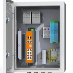 Узел коммутационный 8хPoE, 2хSFP, 4хSC, IP66, 300х400х210 мм Мастер Mastermann 6 УТП 8К ГЗ