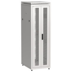 ITK LINEA N Шкаф сетевой 19" 38U 600х800мм двери передняя перфорированная задняя двустворчатая перфорированная серый