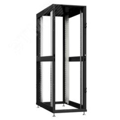 Шкаф серверный 45U 800х1200 передняя дверь: без. задняя дверь: без. боковые панели: без. цвет: черный RAL9005  SYSMATRIX NS 8245.9000