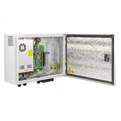 Коммутатор уличный 2хSFP 6хPoE+ 10/100 Base-Tx 1 Гб/с, 360Вт, UPS Relion SW-М-2G-6Poe+/360W-UPS