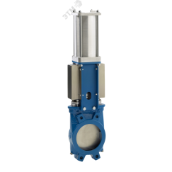 Затвор шиберный (нож) EX-01-080-D/A-E DN 80 PN 10 м/ф EPDM пневмопривод двойного действия ADL BB01A76779
