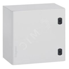 Шкаф металлический Atlantic IP55 IK10 RAL7035 800x800x250 квадратный LEGRAND 35515