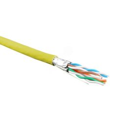Кабель UFTP4-C6-S23-IN-LSZH-YL-500 (500 м) витая пара экранир U/FTPкат.6 4 пары Hyperline 445095