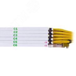Блок кроссовый 6 модулей П КБ6-144SC-96SC/SM-96SC/UPC ВОКС-ФП-СТ ССД 131004-00310