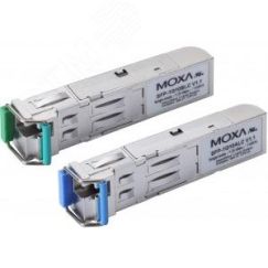 SFP-модуль 1x1000BaseSFP, TX: 1550 нм, RX: 1310 нм, разъем LC, дальность передачи до 10 км, тип A MOXA SFP-1G10ALC