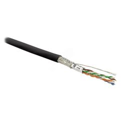 Кабель SFUTP4-C6-P26-IN-LSZH-BK-500 (500м)витая пара экраниров SF/UTPкат.6 Hyperline 445047