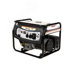 Генератор бензиновый KR8000, 8кВт, 25л, ручной старт Kranz KR-16-1137