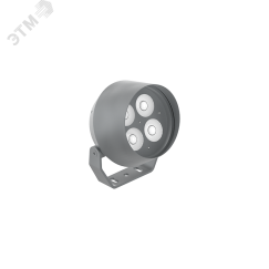 Светильник светодиодный ДПУ-15Вт RGBW IP66 20 гр. Frieze XS DMX Серый Вартон V1-G1-71440-04L19-66015XX