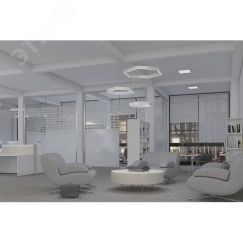Светильник LED Effect СТРЕЛА R6 72Вт 4400лм 3000К IP20 КСС Д подвесные, DALI ЛЕД-Эффект LE-ССО-23-080-5294-20Т+LE0973
