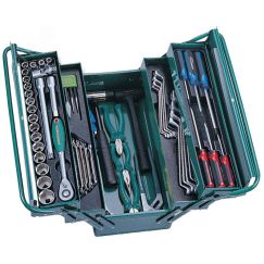 Набор инструмента универсальный 1/2''DR в ящике, 66 предметов Jonnesway C-3DH203