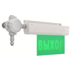Знак безопасности LED NOTE Ex (СБП) ЗЕЛЕНЫЙ 8Вт 110Лм IP67 аварийный с БАП 1ч ЛЕД-Эффект LE-СБП-72-006-9123Ex-67G