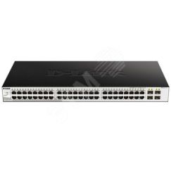 Коммутатор управляемый 48 портов 10/100/1000 Мб/с, 4хSFP D-Link DGS-1210-52/ME/B1A
