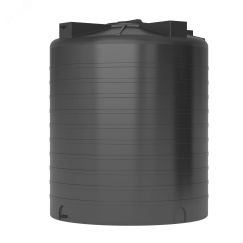 Бак для воды ATV 3000 (1870х1525х1525) 3000л, черный Акватек 0-16-1522