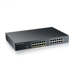 Коммутатор управляемый L2 24 порта. 12xPoE+ 10/100/1000 Мб/с. 130 Вт Zyxel GS1915-24EP-EU0101F