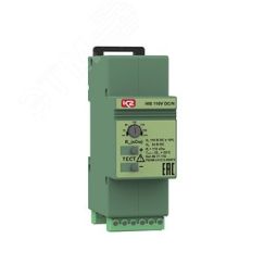 Прибор для контроля изоляции в сетях с изолированной нейтралью HIS 110 VDC/N , UN- 24 В DC, UIT - 110 В, RCRIT 70-150 кОм Ключевой Компонент 71110