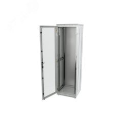 Шкаф напольный телекоммуникационный 19д42U(600x1000) передняя дверь перф ССД 130411-00535